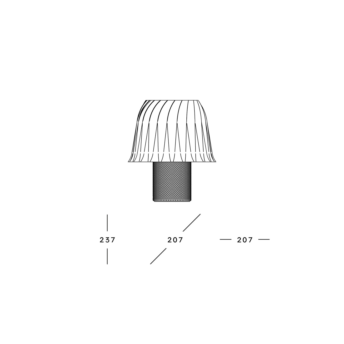 CENO - lampe à poser - Emma