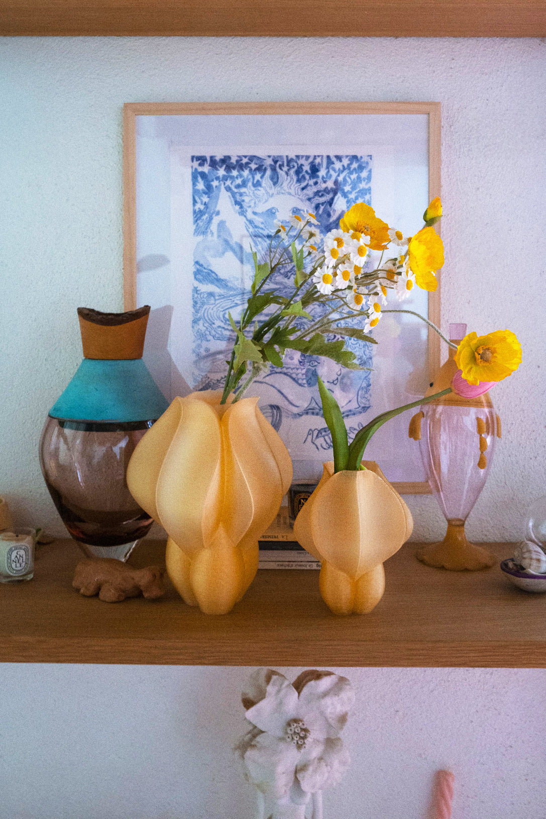IRIS - vase - orange