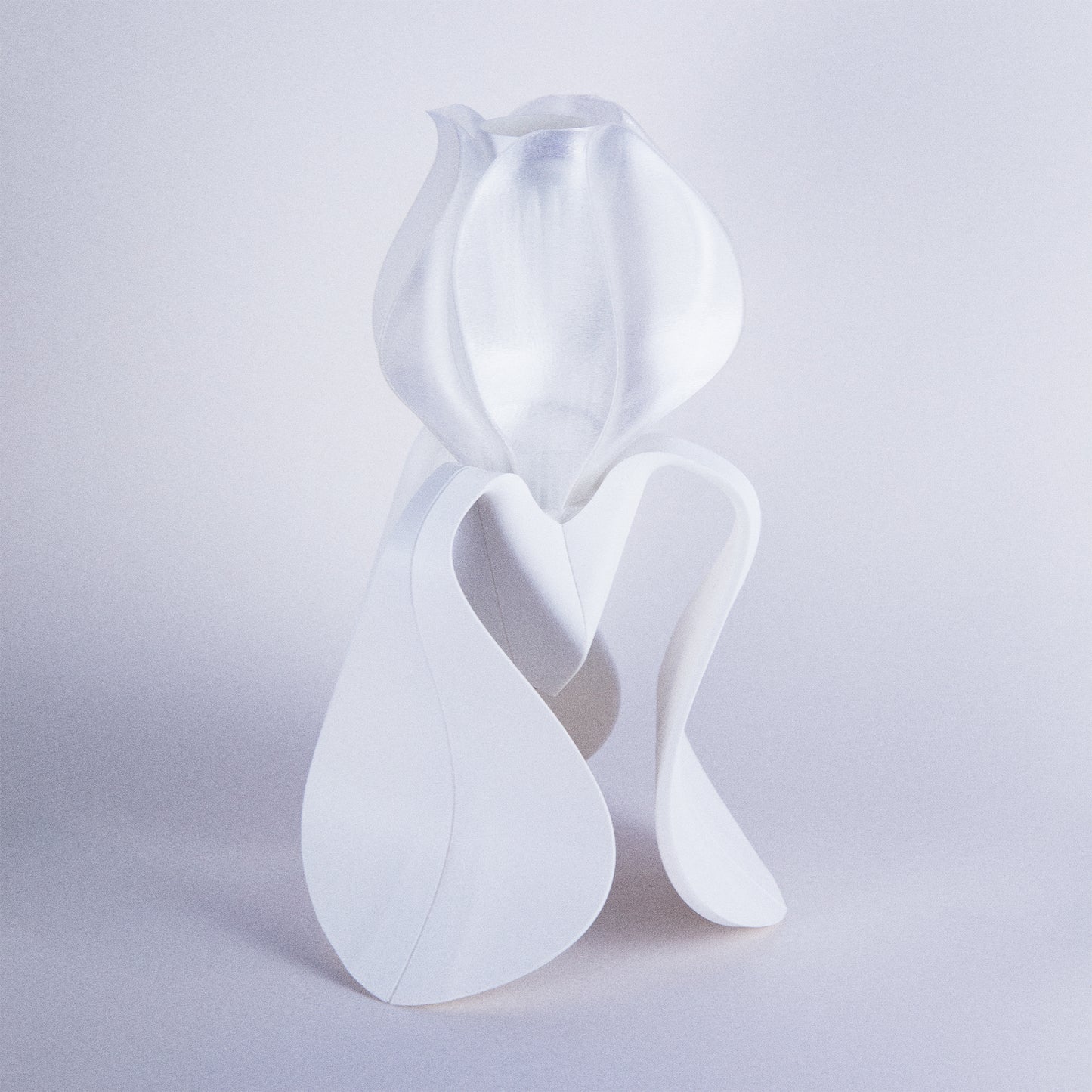 IRIS LAMINA - lampe à poser - blanche