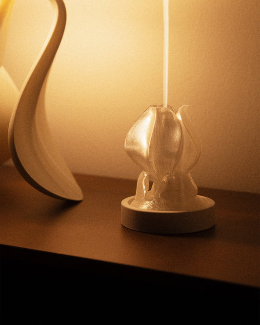 Porte-encens IRIS IGNIS blanc