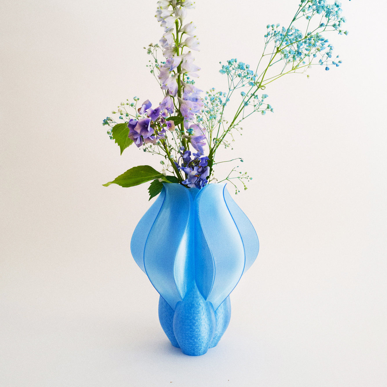 IRIS - vase - blue
