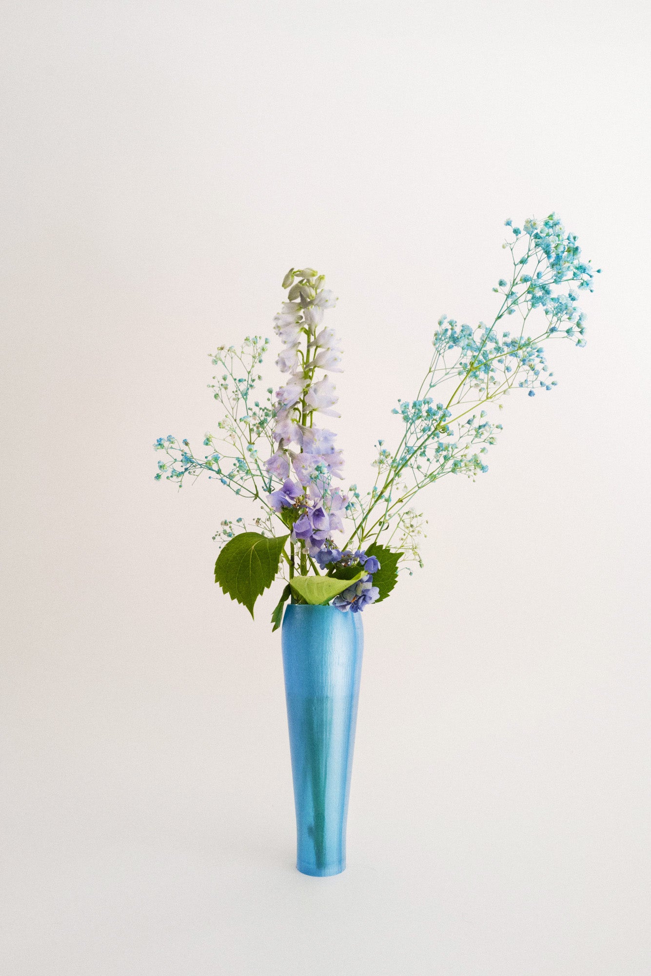 IRIS - vase - blue