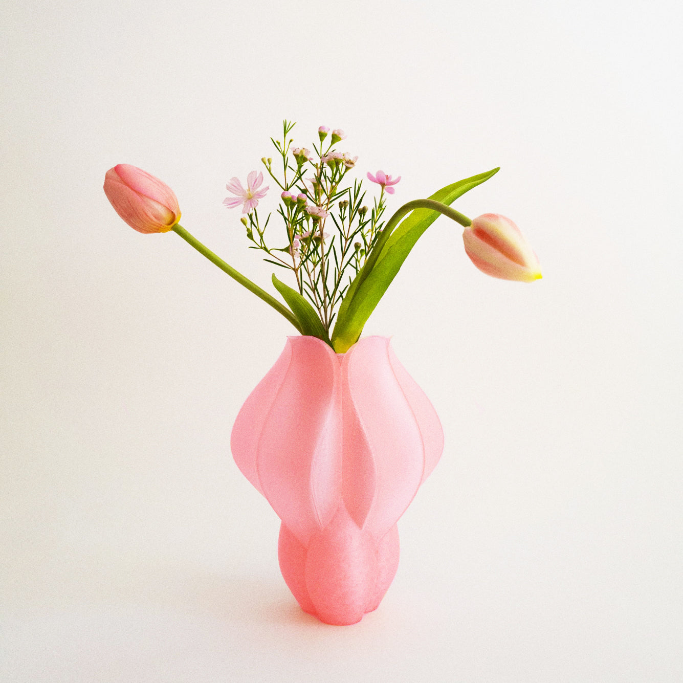 IRIS - mini vase - pink