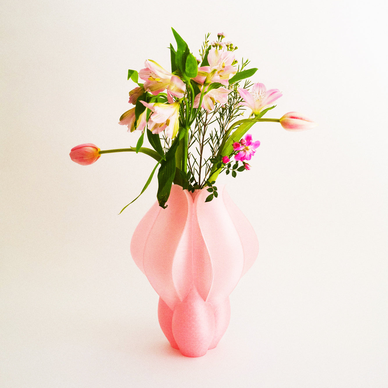 IRIS - vase - pink
