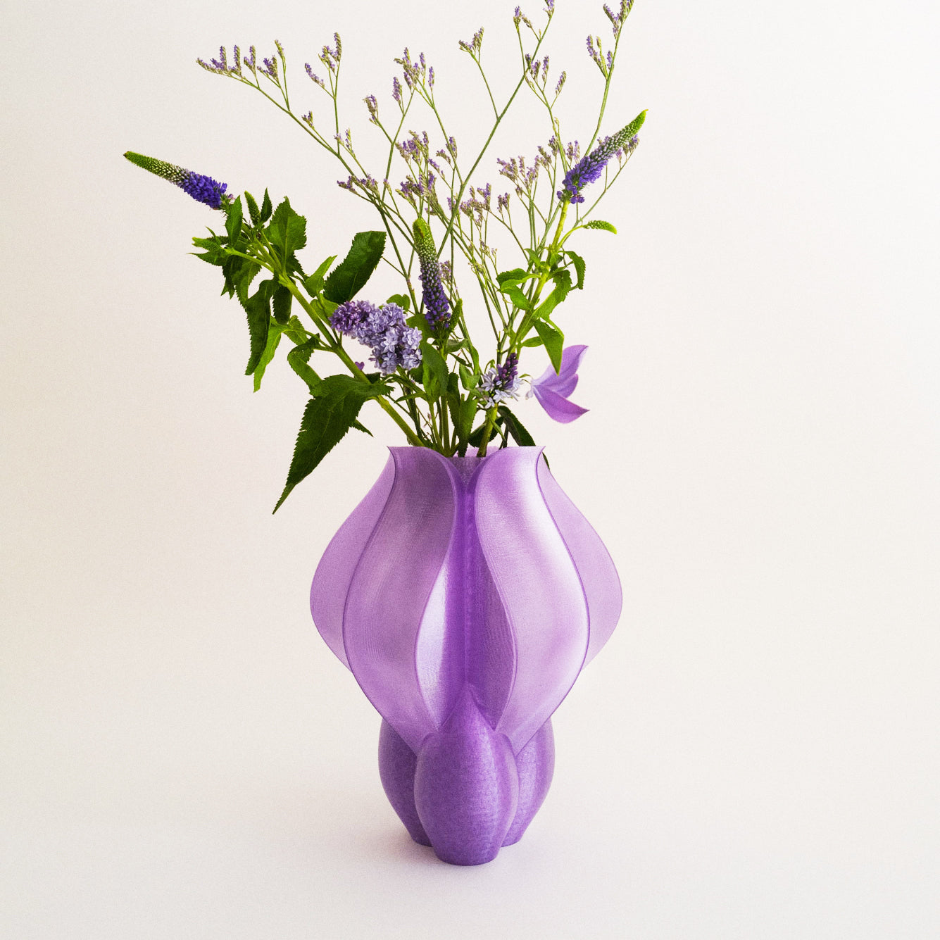 IRIS - vase - purple