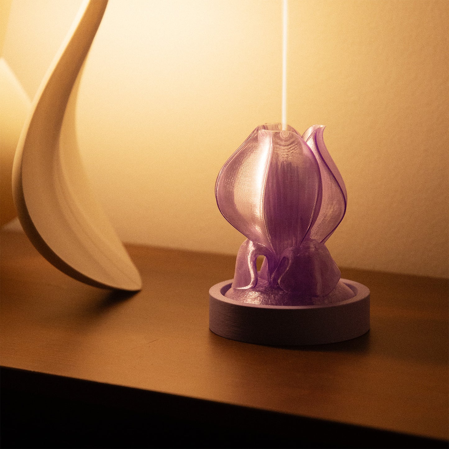 IRIS IGNIS purple incense holder