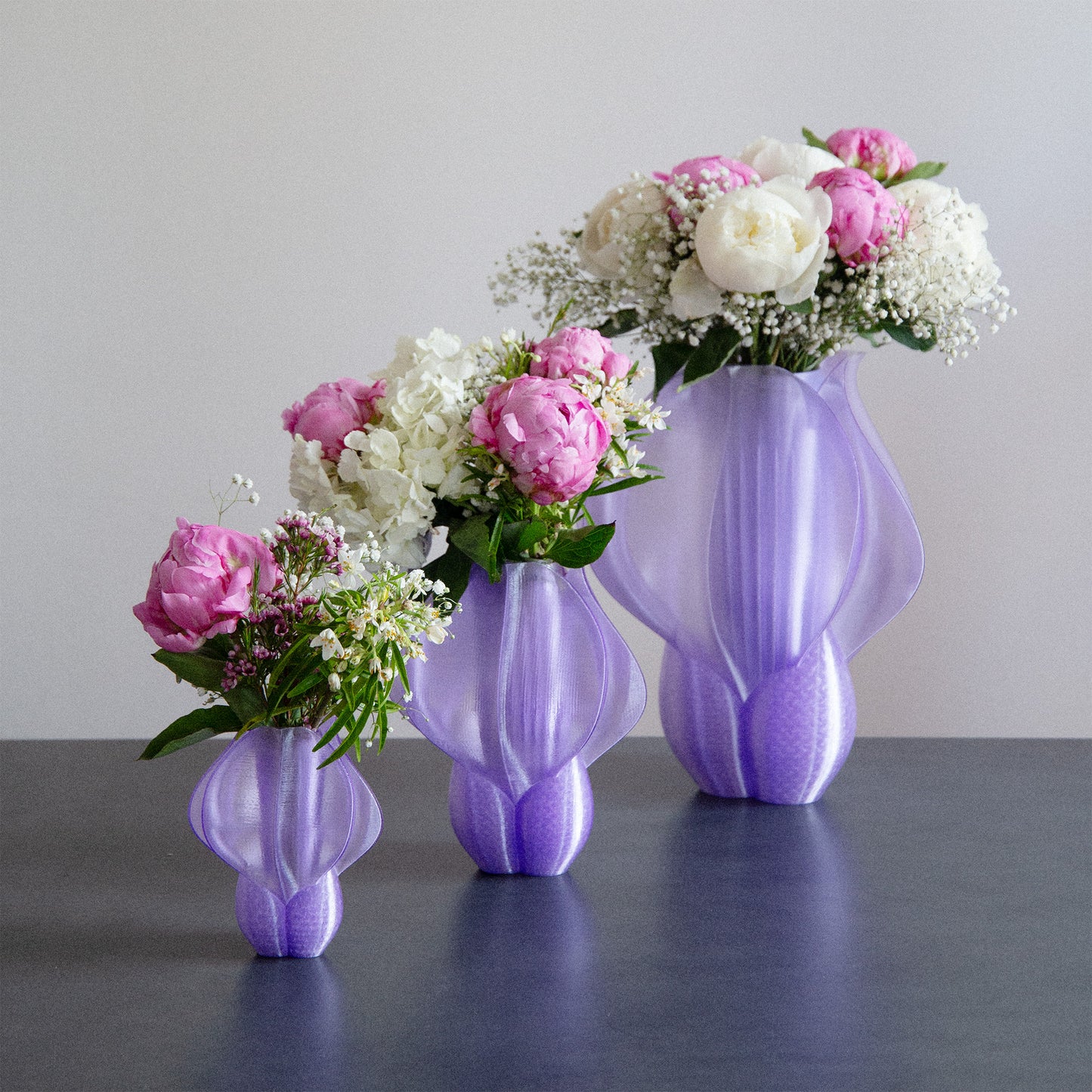 IRIS BULBILIS vase max violet