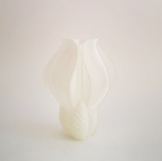 IRIS BULBILIS mini - vase - white