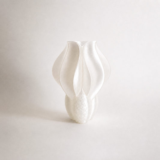 Vase IRIS BULBILIS mini blanc