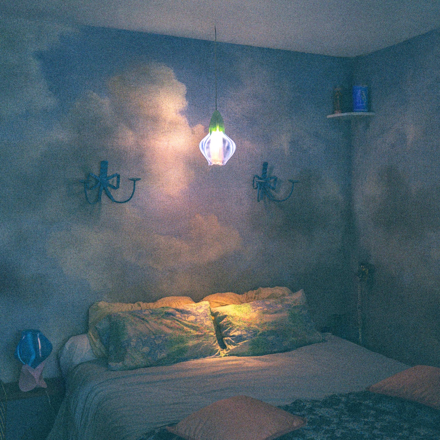 IRIS FILAMENTUM MINI - suspension - rose