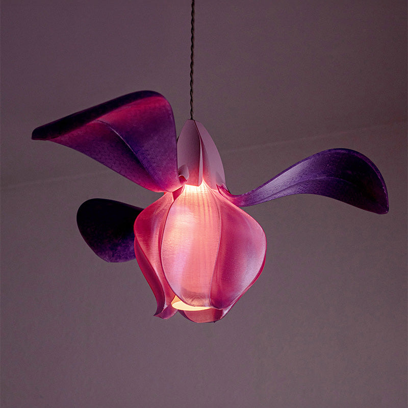 IRIS FILAMENTUM rose pendant