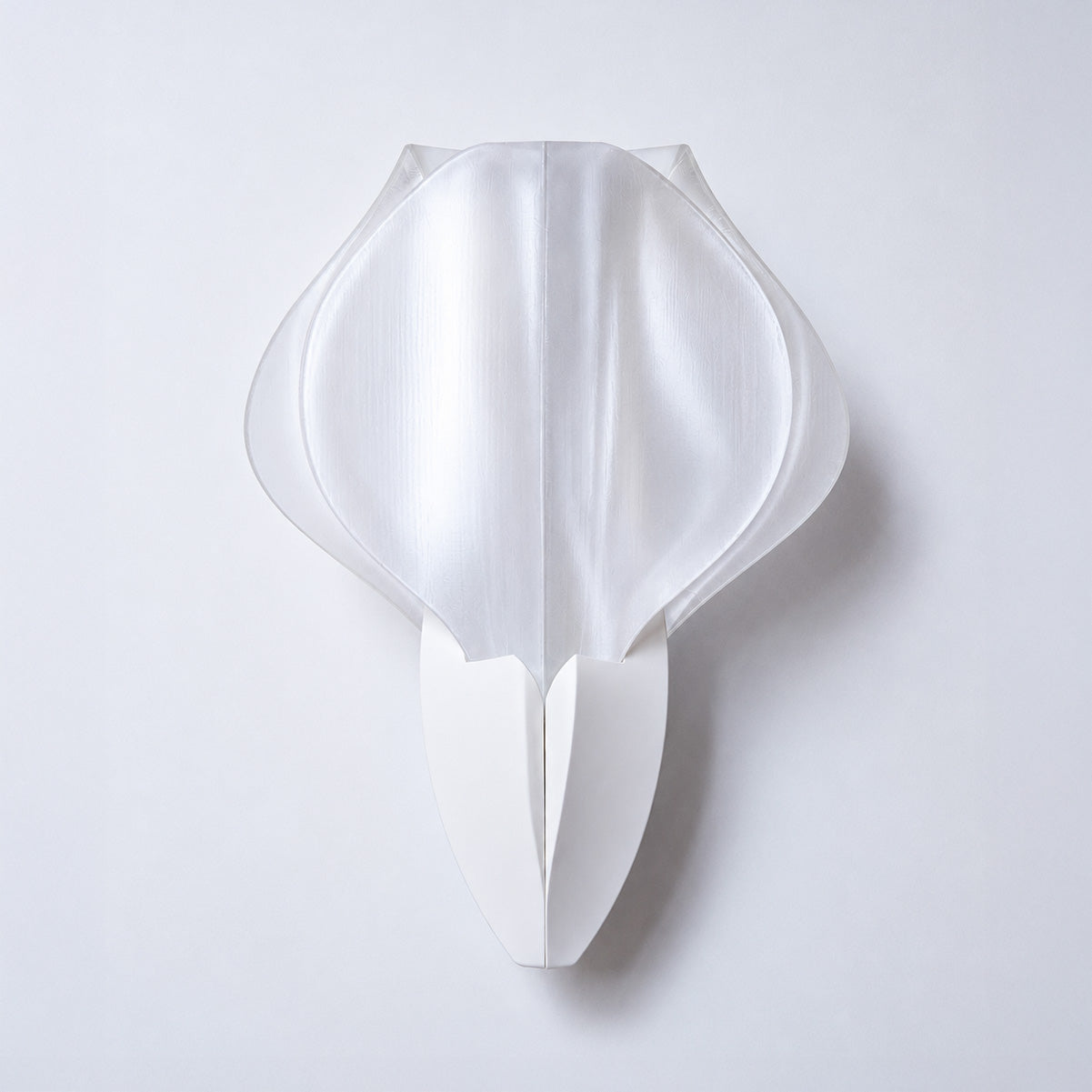 IRIS VITIS mini white wall light
