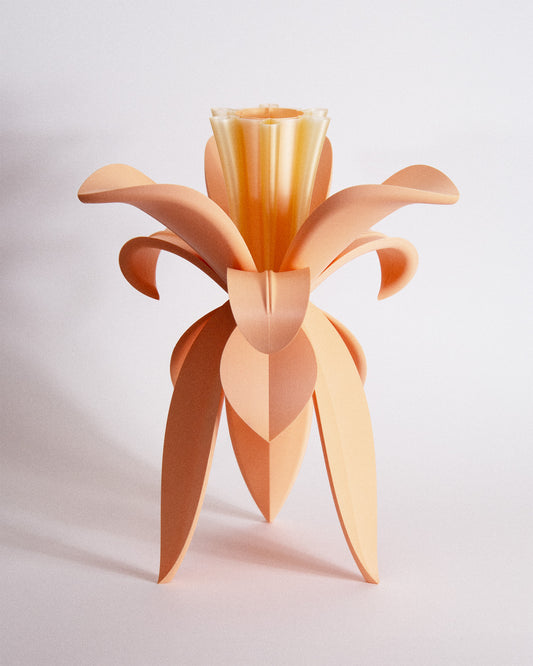 Lampe à poser LYS LAMINA orange