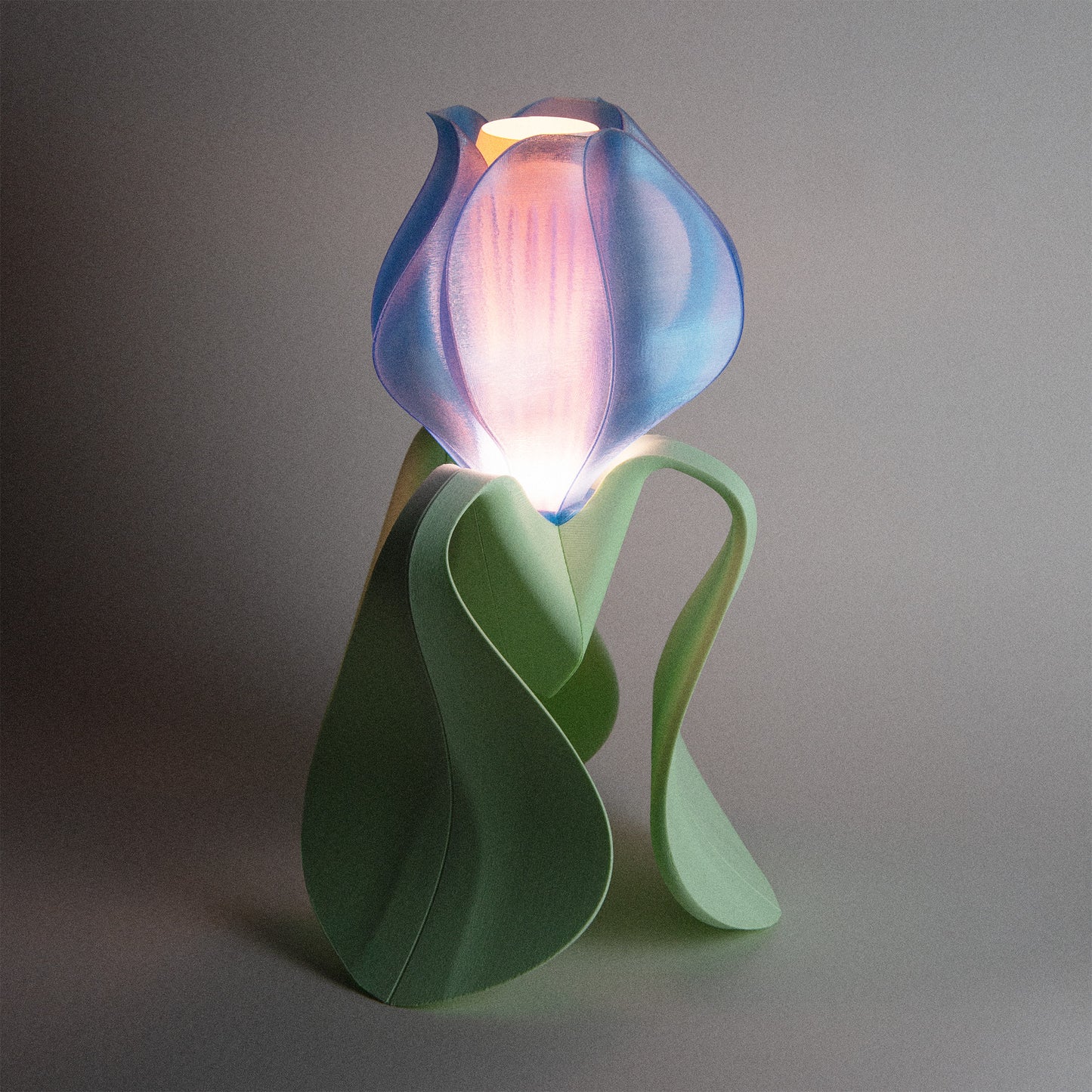 IRIS LAMINA - lampe à poser - verte