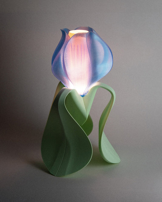 Lampe à poser IRIS LAMINA verte