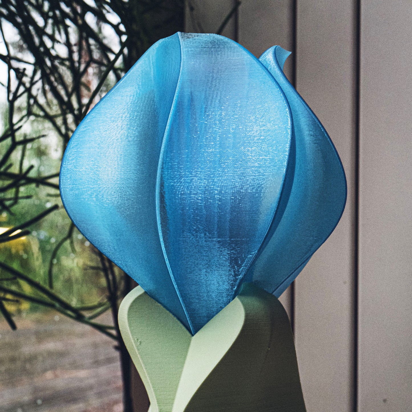 IRIS LAMINA mini green table lamp