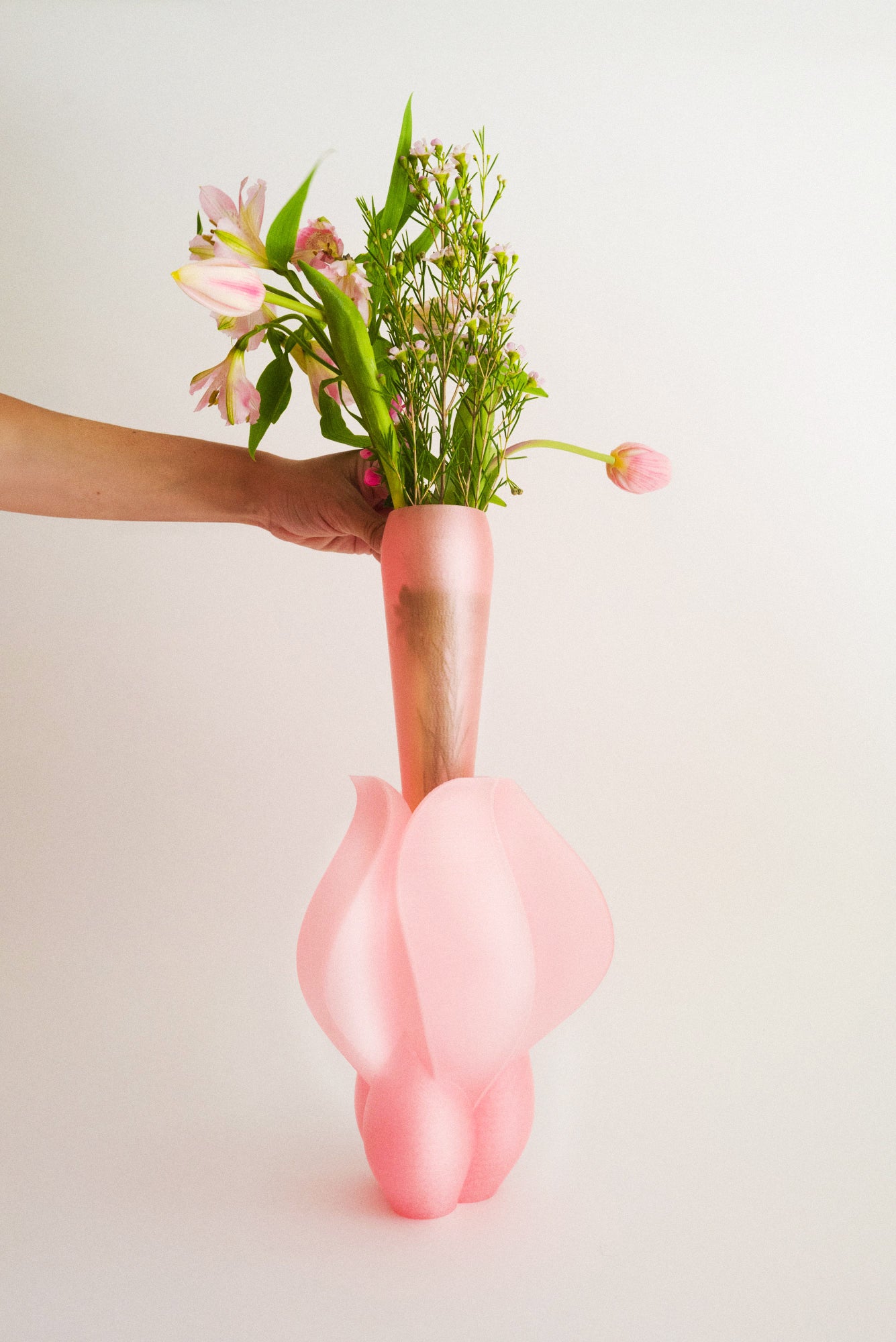 IRIS - vase - blue
